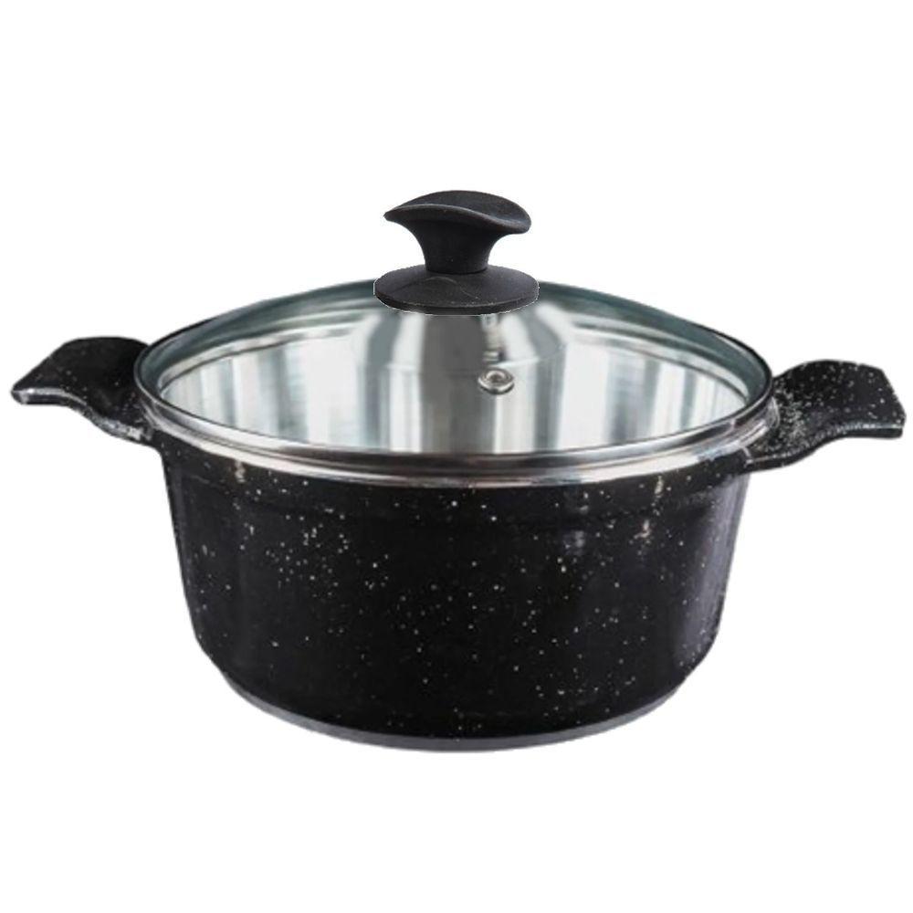 Caçarola Preto Liso Alumínio Fundido Usinado Javali Aa 22Cm - 1