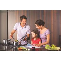 Caçarola Rasa Tramontina Allegra Em Aço Inox Com Fundo Triplo 22 Cm 3,3 L Tramontina. - 3