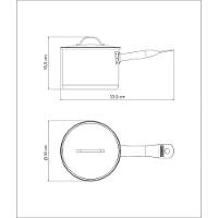 Caldeirão Professional Em Aço Inox Fundo Triplo Com Tampa Plana Detalhe Satinado E Cabo 1 - 9