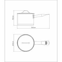 Caldeirão Professional Em Aço Inox Fundo Triplo Com Tampa Plana Detalhe Satinado E Cabo 1 - 10