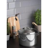 Caldeirão Tramontina Solar Em Aço Inox Fundo Triplo Com Tampa E Alças 24 Cm 9,6 L Tramontina - 7