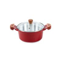 Caçarola Vermelha Alumínio Fundido Usinado Javali Am 18Cm - 1