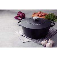 Caçarola Trento Em Ferro Esmaltado Com Interno Em Antiaderente Starflon Excellent 28 Cm 6 L - 5