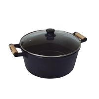 Caçarola De Ferro 2 Alças Com Tampa De Vidro 3,5 Lt. - 1