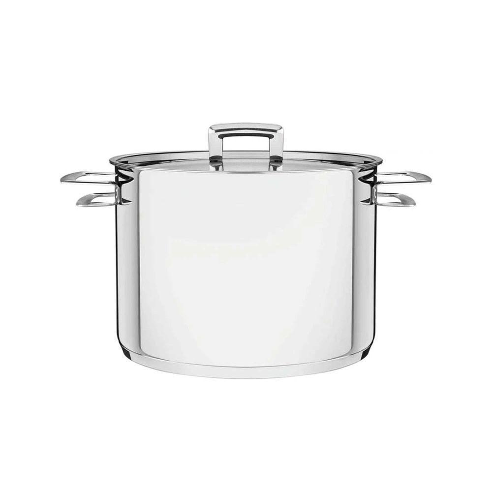 Caldeirão Tramontina Brava Em Aço Inox Fundo Triplo Com Tampa Plana E Alças 24 Cm 7,7 L Tramontina - 1