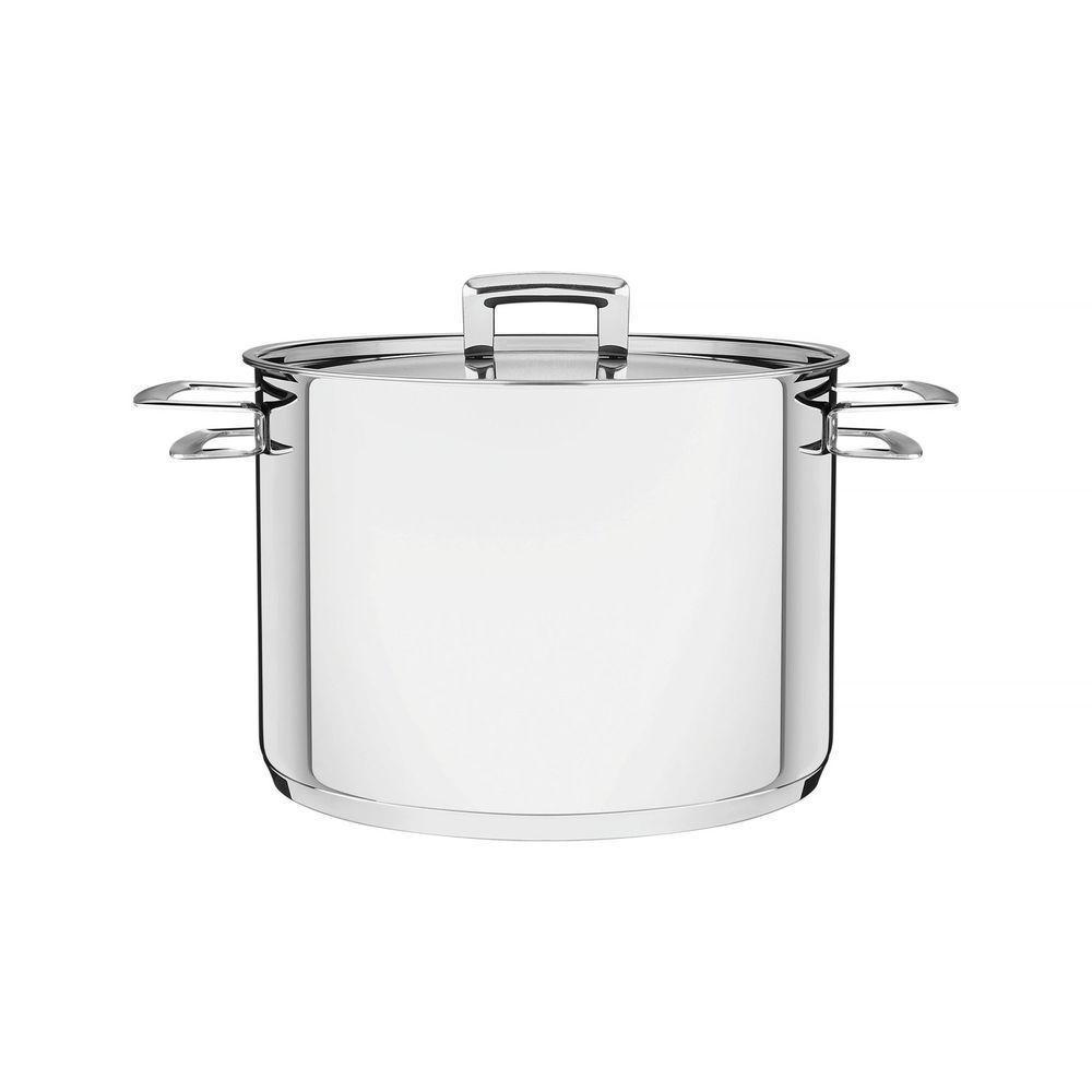 Caldeirão Tramontina Brava Em Aço Inox Fundo Triplo Com Tampa Plana E Alças 24 Cm 7,7 L Tramontina - 7