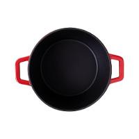 Caçarola Em Ferro Indução Sauté 26cm Haus Concept Vermelho - 2