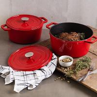 Caçarola Em Ferro Indução Sauté 26cm Haus Concept Vermelho - 5