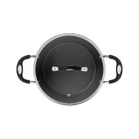 Caçarola Mônaco Em Alumínio Com Revestimento Interno E Externo Antiaderente Starflon Premium Preto - 3