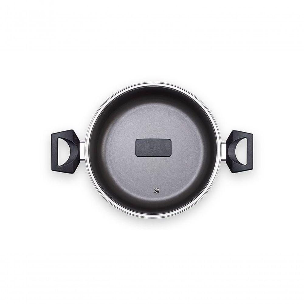 Caçarola Com Tampa 24 Cm 4,7 L Revestimento Antiaderente Mineral Resist Cor Cinza - 3
