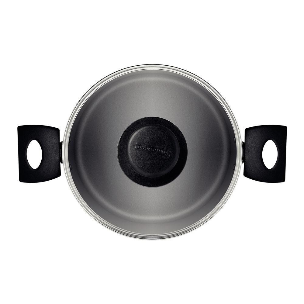 Caçarola Turim Alumínio Antiaderente Chumbo 20cm 2,8l Ptc2 - Tramontina 20261620 - 3