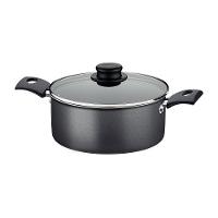 Caçarola Turim Alumínio Antiaderente Chumbo 20cm 2,8l Ptc2 - Tramontina 20261620 - 1