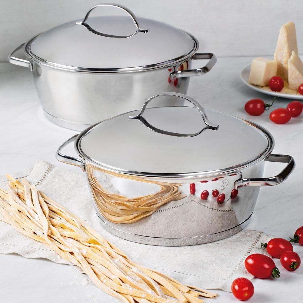 Caçarola Allegra Aço Inox Fundo Triplo Fogões De Indução 22 Cm 3,3l - Tramontina 62653221 - 3