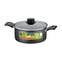 Jogo De Caçarolas Turim 2 Peças Alumínio Antiaderente 18cm E 20cm Chumbo Ptc - Tramontina - 3