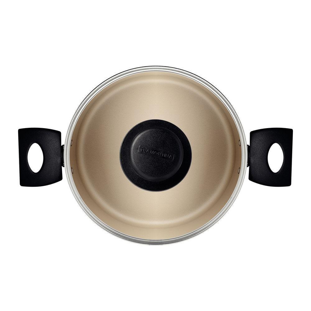 Caçarola Turim Alumínio Antiaderente Vermelho 20cm 2,8l Ptv2 - Tramontina 20261720 - 3