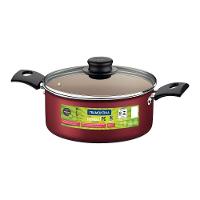 Caçarola Turim Alumínio Antiaderente Vermelho 20cm 2,8l Ptv2 - Tramontina 20261720