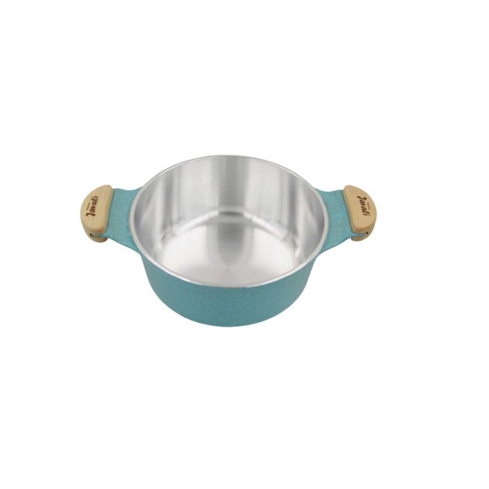 Caçarola Azul Turquesa Alumínio Usinado Javali Am 22Cm - 2