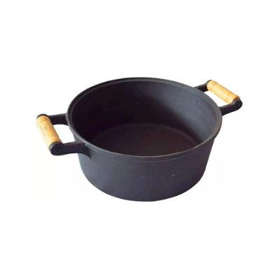 Caçarola De Ferro Fundido 2 Alças Sem Tampa - 2 Lt