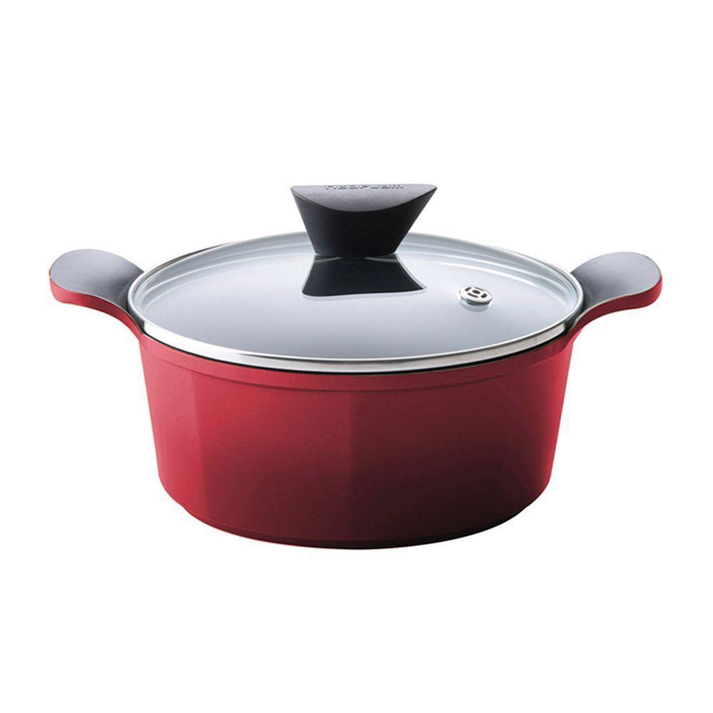 Venn - Caçarola 28cm/6,3l - Neoflam, Cor Vermelha, Alumínio Injetado Com Revestimento Cerâmico - 1