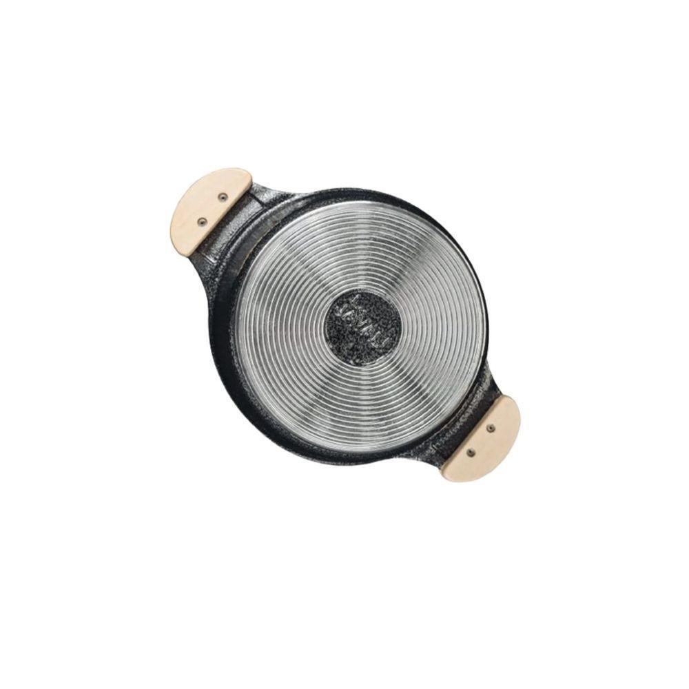 Caçarola Preto Craqueado Alumínio Usinado Javali Am 24Cm - 2