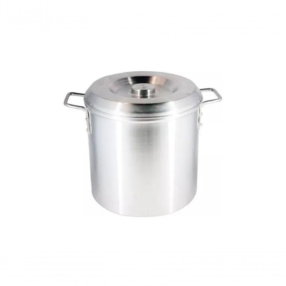 Caldeirão De Alumínio Polido Com Aba Hotel Restaurante 16L - 1