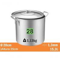 Caldeirao Standard Nr 28 15,8L Real 9728 - 1