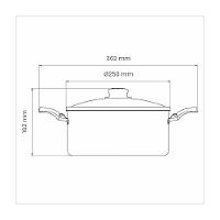 Caçarola Tramontina Turim Antiaderente Vermelha 24 Cm 4,9 - 9