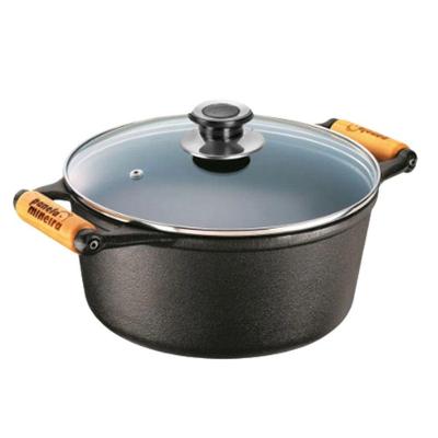 Panela Mineira De Ferro Fundido 3 Litros Com Tampa De Vidro