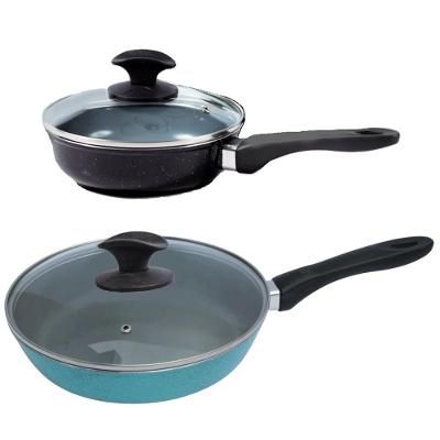 Jogo Frigideiras Antiaderente Cerâmica Javali 16 E 24Cm N11