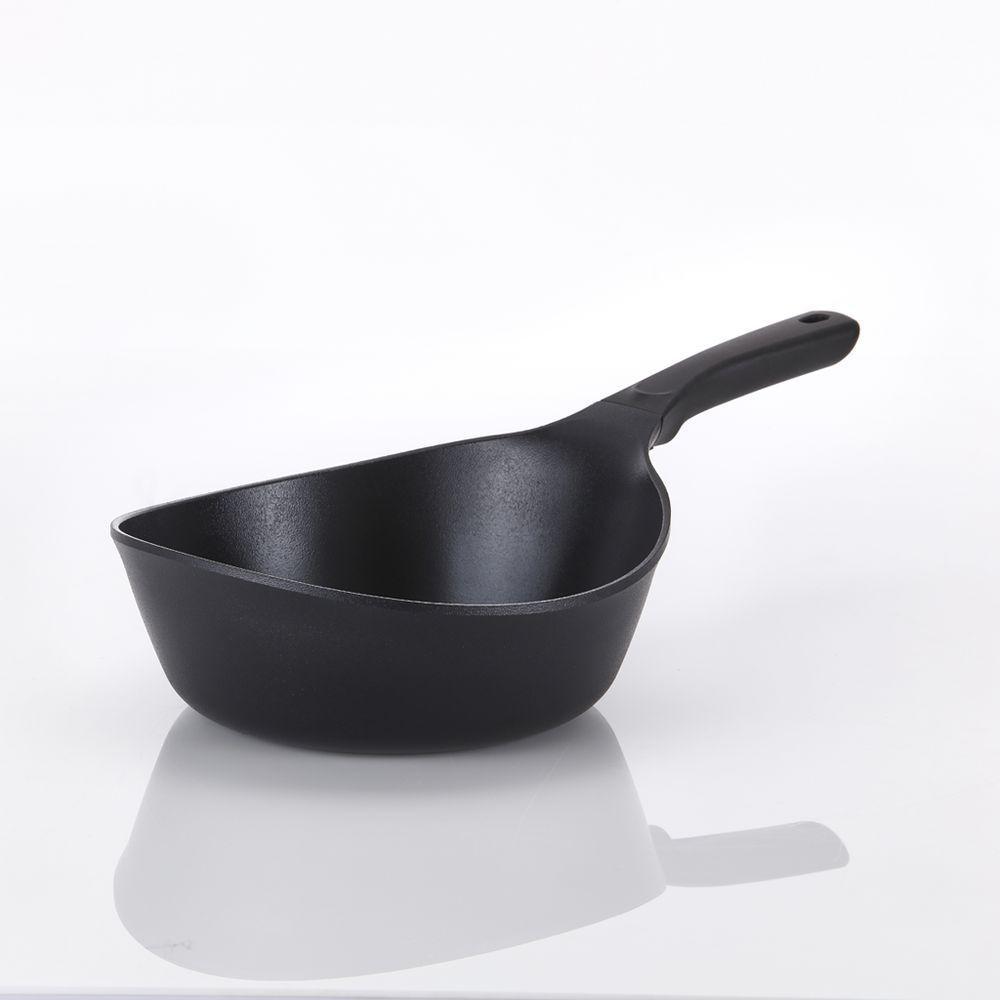 Frigideira Wok 24Cm Neoflam Vulkan Aluminio Injetado Preto - 5