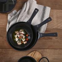 Frigideira Wok 24Cm Neoflam Vulkan Aluminio Injetado Preto - 3