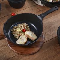 Frigideira Wok 24Cm Neoflam Vulkan Aluminio Injetado Preto