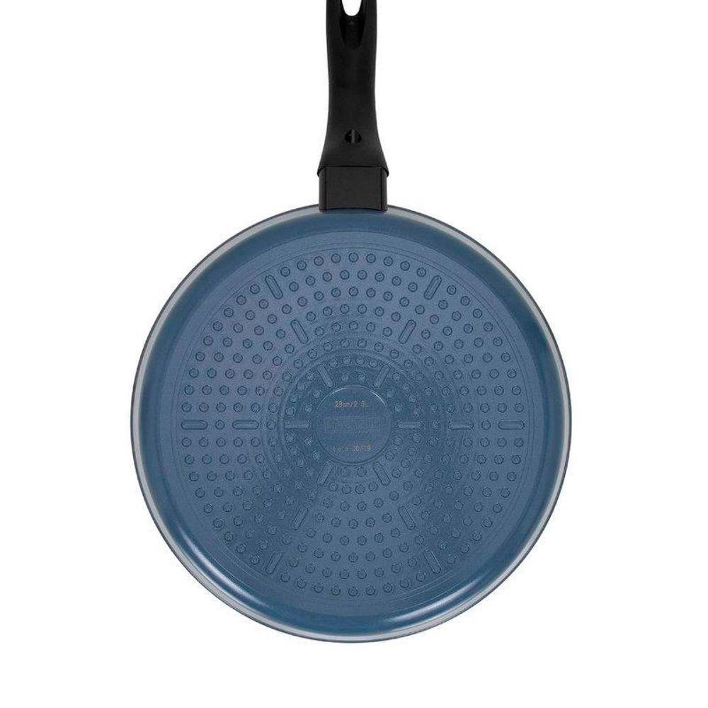 Frigideira Reverse, Forjado Com Revestimento Cerâmico Azul - 4