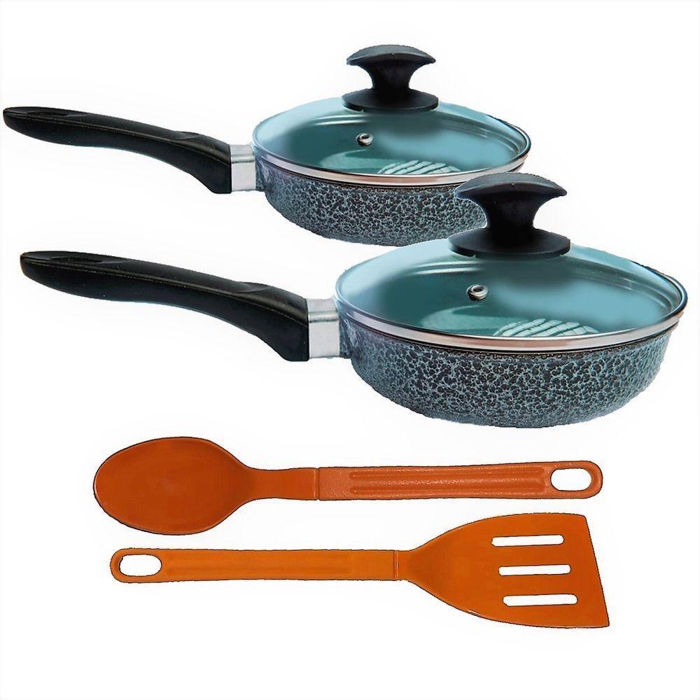 Jogo Frigideiras Antiaderente Cerâmica Javali 16E24 T05 N04 - 1