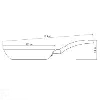 Frigideira Tramontina Turim Em Alumínio Antiaderente Starflon Max Vermelha 20cm 0,8l Tramontina - 4
