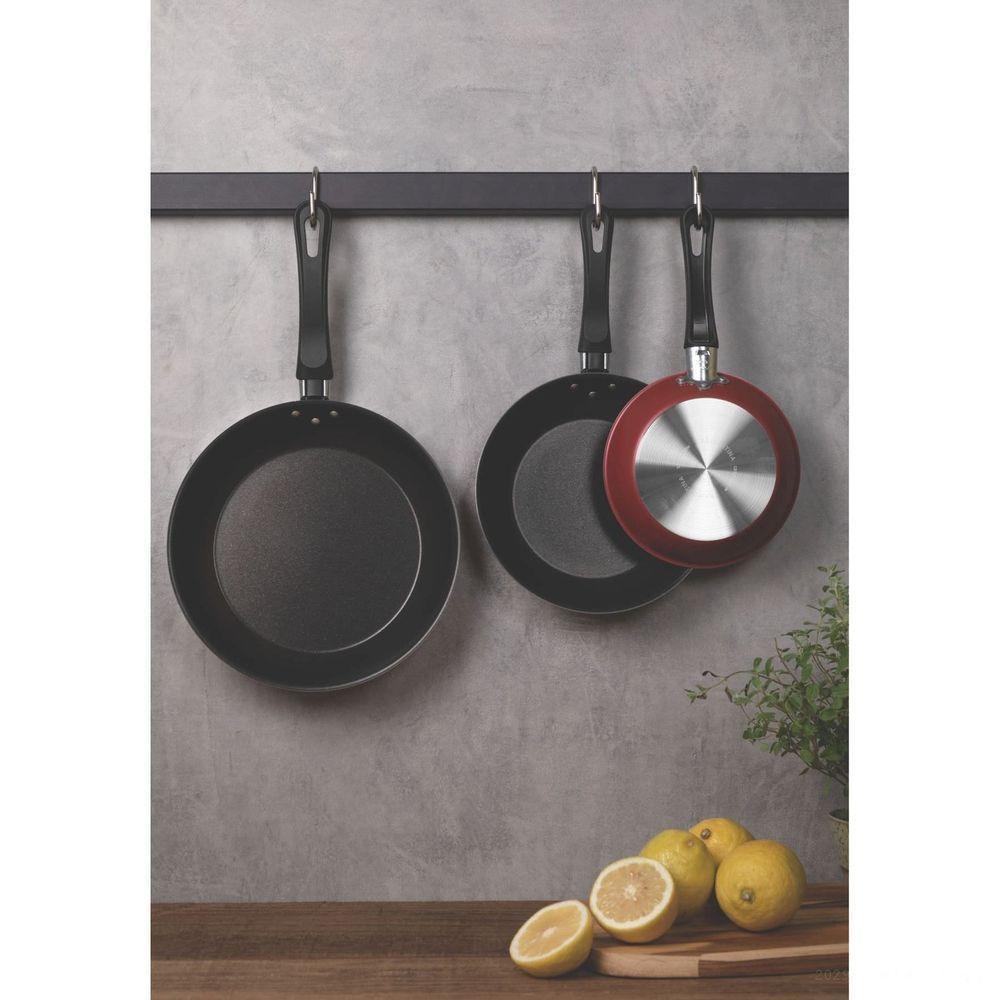 Jogo De Frigideiras Caribe Antiaderente Starflon Max Vermelho 03 Peças 16/20/24cm - 2