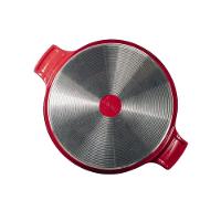 Frigideira Vermelho Alumínio Fundido Usinado Javali Aa 30cm - 2