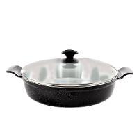 Frigideira Preto Liso Alumínio Fundido Usinado Javaliaa 30cm - 1