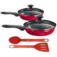 Jogo Frigideiras Antiaderente Cerâmica Javali 16e24 T03 N06 - 1