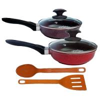 Jogo Frigideiras Antiaderente Cerâmica Javali 16e24 T05 N12 - 1