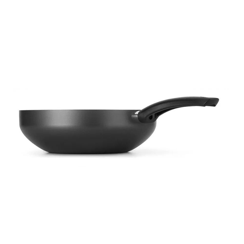 Frigideira Wok Gourmet 3,6l Preta Antiaderente Multiflon - 1