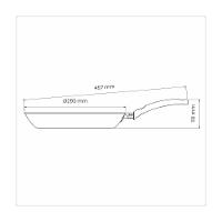 Frigideira Tramontina Turim Aluminio Max Chumbo 28 Cm 2 L - 10