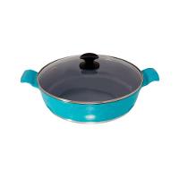 Frigideira Azul Turquesa Antiaderente Cerâmica Javali Aa30cm - 1