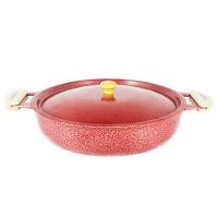 Frigideira Alumínio Fundido Craqueada Alça Meia Lua 26cm - 3