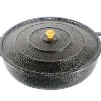 Frigideira Panela Alça de Alumínio Fundido Craqueada 26cm - 1