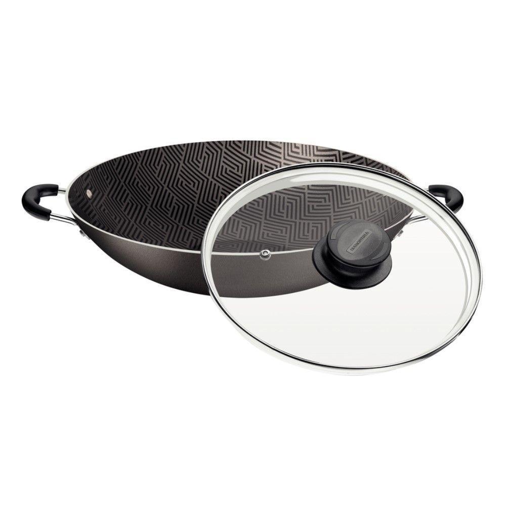 Panela Wok Paris Chumbo 36 Cm 6 L Em Alumínio - 4