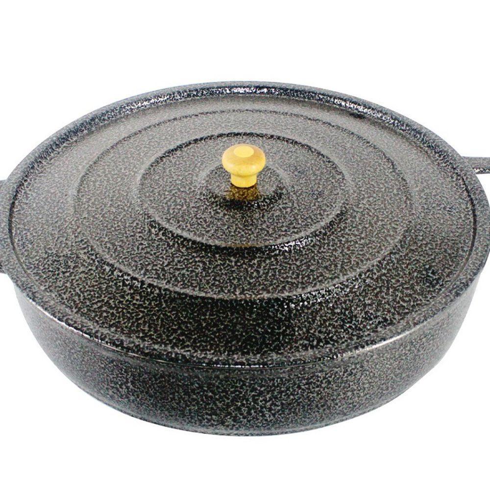 Frigideira Panela Alça de Alumínio Fundido Craqueada 30cm - 1