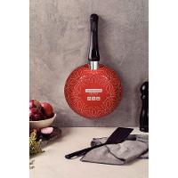 Frigideira Paris 20cm 0,8l Antiaderente Starflon Max Vermelho Decorado Com Espátula - 2