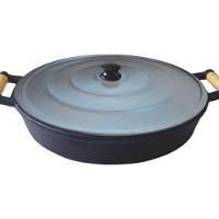 Frigideira de Ferro Fundido com Tampa de Alumínio 4 Litros - 1