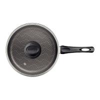 Frigideira Reta Paris 22cm 1,7l Antiaderente Starflon Max Chumbo Com Tampa De Vidro - 2